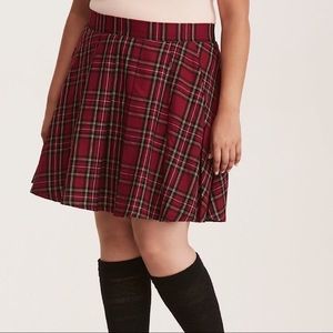 Tartan plaid Torrid skirt
